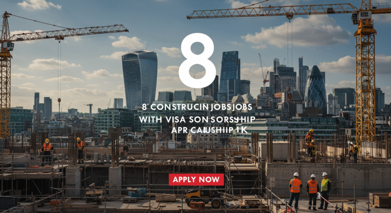 8 Construction Jobs with Visa Sponsorship UK You Can Apply For