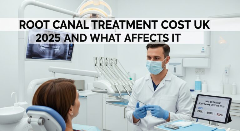 Root Canal Treatment Cost UK 2025 and What Affects It