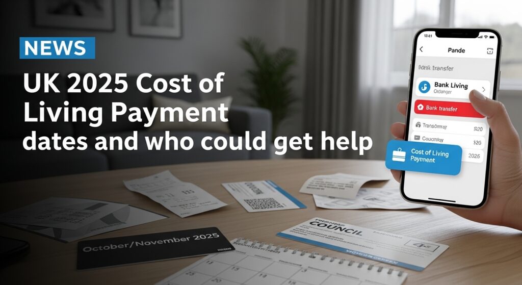 UK 2025 cost of living payment